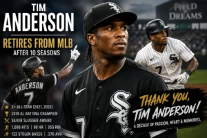 Tim Anderson retires from MLB after 10 seasons