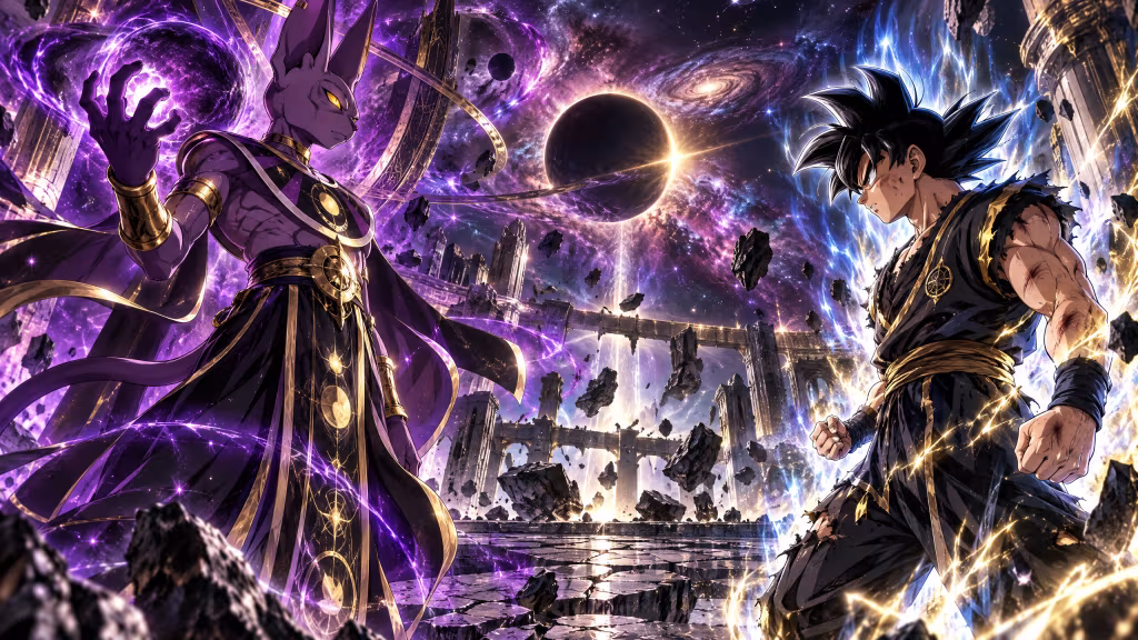 Dragon Ball Super Beerus Episode 3 anime-inspired hero artwork