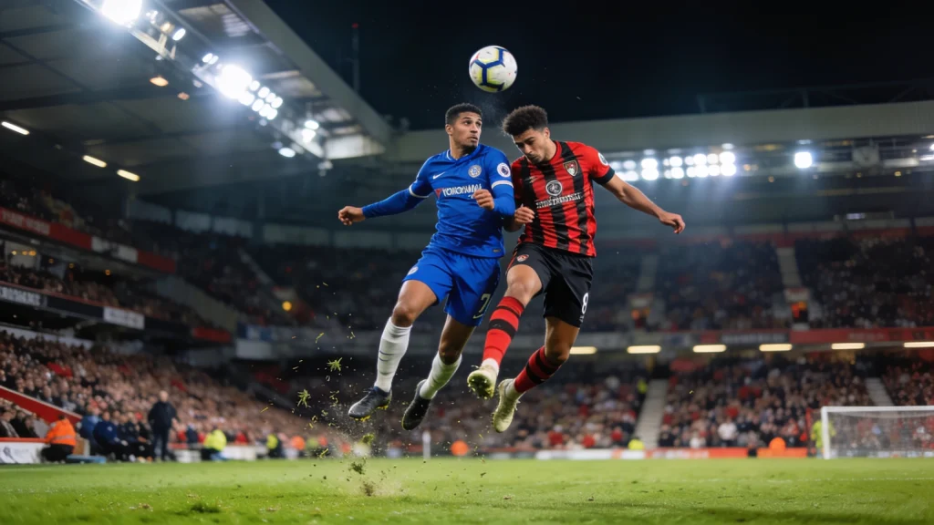 Chelsea vs Bournemouth premier league match action and tactical preview