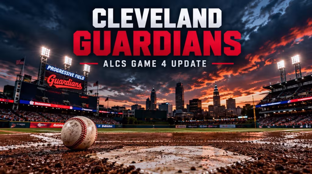 Cleveland Guardians prepare for ALCS Game 4 at Progressive Field