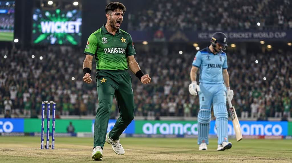 arafat minhas celebrates taking 6 wickets against england in odi