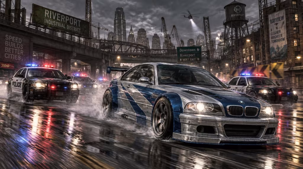 need for speed most wanted browser game police chase