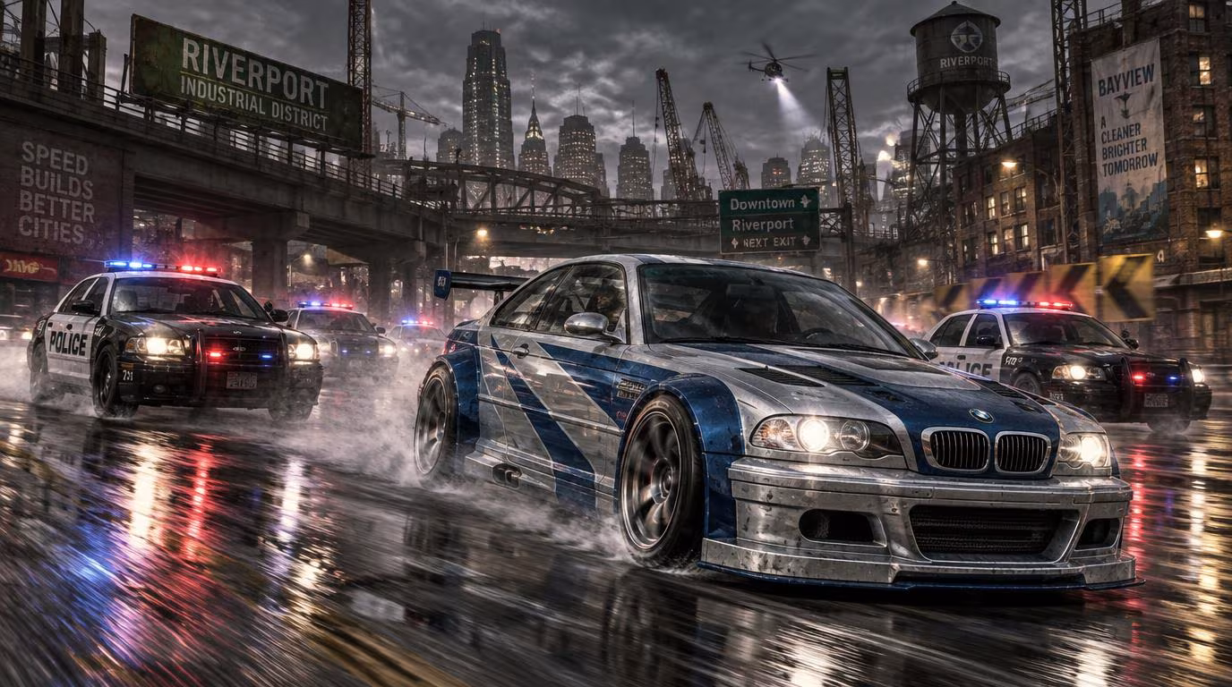 need for speed most wanted browser game police chase