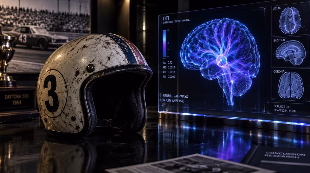 fred lorenzen brain study results nascar cte diagnosis